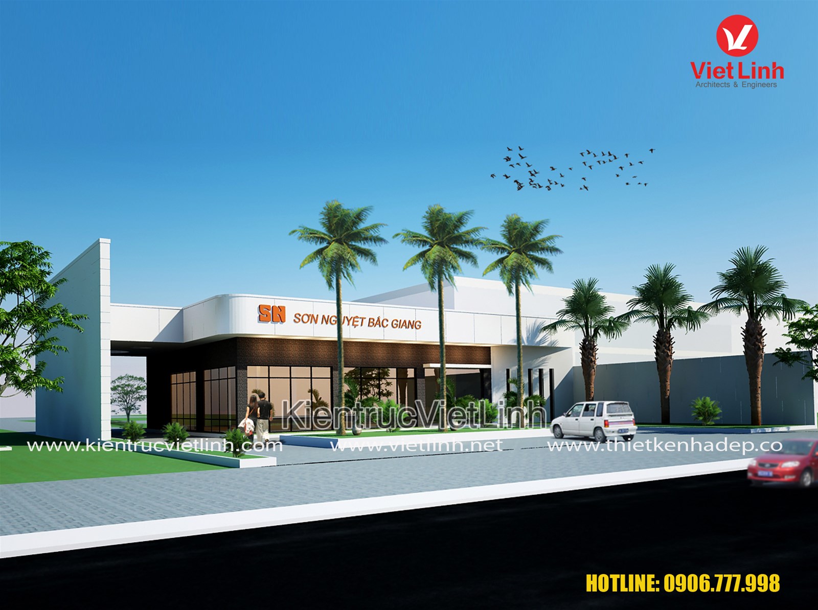 Hình ảnh của Thiết kế Showroom Sơn Nguyệt