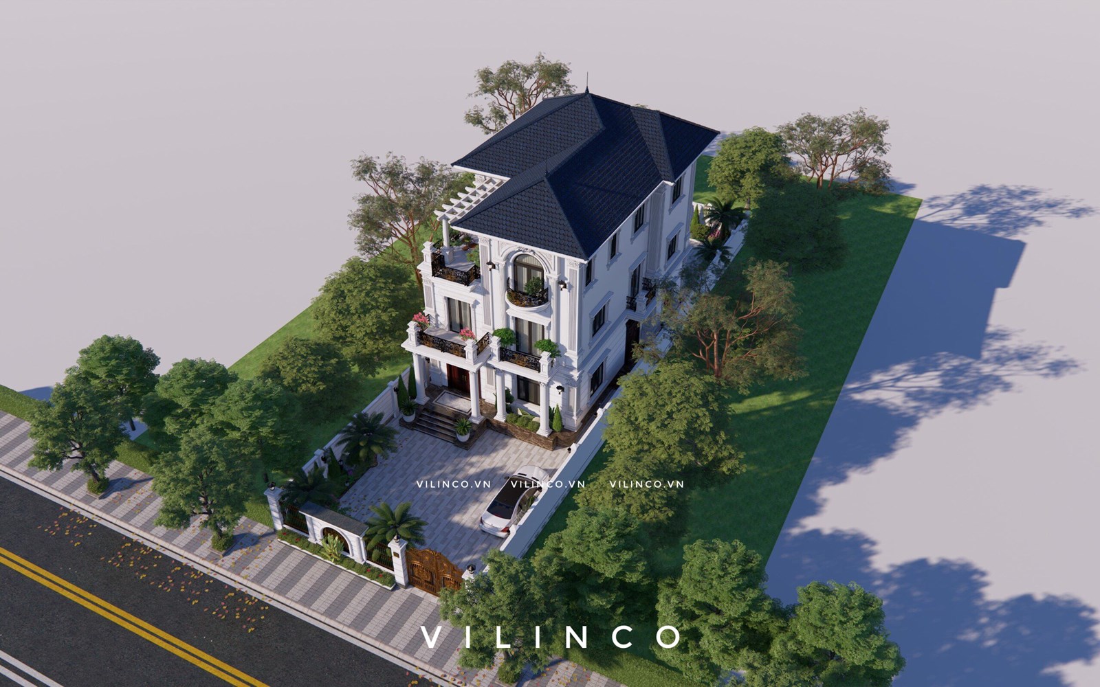 Hình ảnh của BIỆT THỰ ĐỒI HỒNG