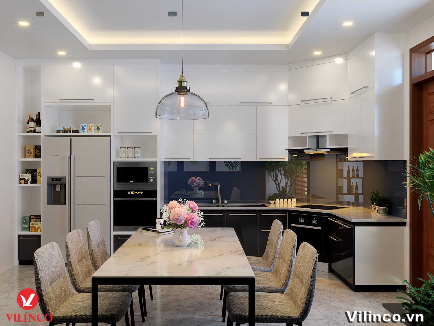 Trần thạch cao trang trí phòng bếp mang đến sự độc đáo và sang trọng cho không gian bếp của bạn. Hãy xem ngay các mẫu trần thạch cao trang trí phòng bếp mới nhất năm 2024 để có những ý tưởng thiết kế mới mẻ cho không gian bếp!